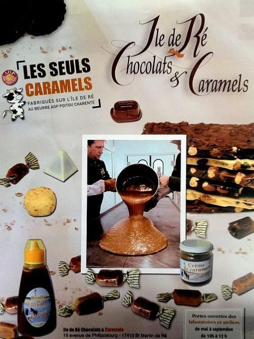 Production artisanale de chocolats et caramels de l' Ile de Ré